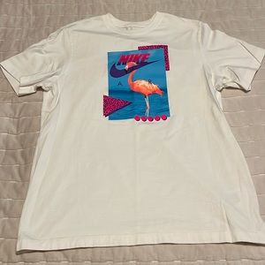 Nike Flamingo tee shirt.
